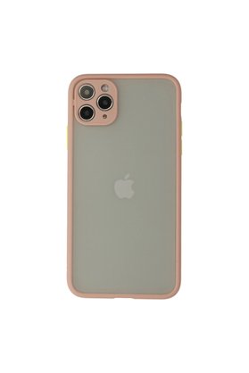 Evimdeyokyok Apple İphone 12 Pro Max Kılıf Montreal Silikon Kapak - Pembe