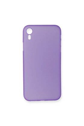 Evimdeyokyok Apple İphone Xr Kılıf Pp Ultra İnce Kapak - Mor