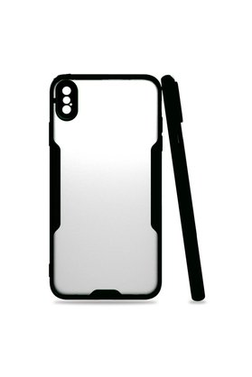 Evimdeyokyok Apple İphone Xs Max Kılıf Platin Silikon - Siyah