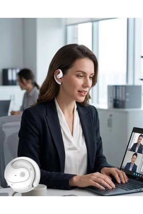 Ethab Giyim Bluetooth Kulaklık Çift Mikrofonlu Uzun Kullanım Süreli Ve Hızlı Şarj Özelli - Glst6903-637