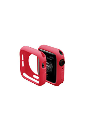 Evi̇mdeyokyok Apple Watch 40Mm Si̇li̇kon Alt Kasa - Kırmızı