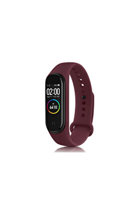 Evi̇mdeyokyok Xi̇aomi̇ Mi̇ Band 4 Klasi̇k Kordon - Mürdüm