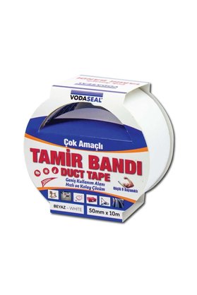 Ethab Ticaret Duct Tape Tamir Bandı 50 Mm 25 Metre Beyaz