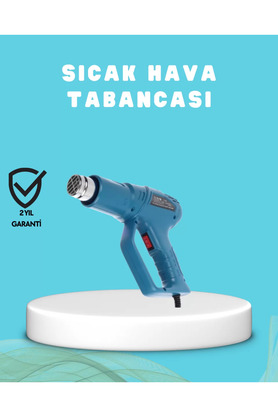Ethab Giyim 2000W Sıcak Hava Üfleme Tabancası Seramik Rezistanslı Profesyonel - Glst2933-3265