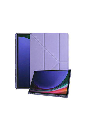 Evi̇mdeyokyok Samsung Galaxy Tab A11 Kalemli̇kli̇ Mars Tablet Kılıfı - Li̇la
