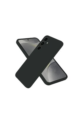 Evimdeyokyok Samsung Galaxy S25 Plus Kılıf Nano İçi Kadife Silikon - Siyah