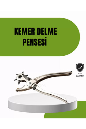 Ethab Giyim Deride Kemer Çanta Ayakkabı Delme Pensesi 6 Uçlu Döner Başlıklı Tamir Aleti - Glst8975-3036