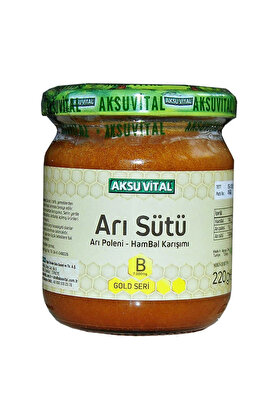 Colezium Arı Sütü Polen Bal Karışımı B 7.000 Mg Gold Seri 220 Gr