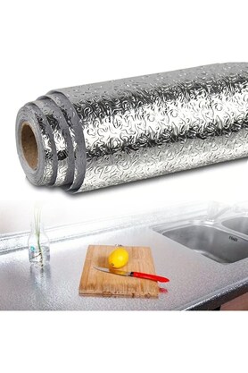 Beltaş Group Alüminyum Folyo Duvar Kağıdı Kendinden Yapışkanlı Raf Içi Su Geçirmez Folyo 2 mt x 60 cm