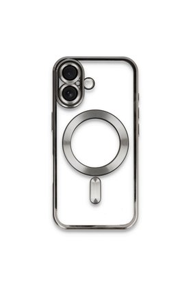Evimdeyokyok Apple İphone 16 Kılıf Kross Magneticsafe Kapak - Titan Gri