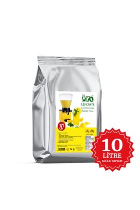 Aro Limonata 10 Litre için 450gr toz Limon Aromalı içecek tozu Limonata Özü