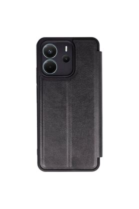 Ethab Ticaret Glb-Stl41414 Redmi Note 14 4G Kılıf Flip Cover - Siyah