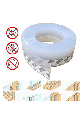 Evi̇mdeyokyok Kapı Pencere Rüzgar Kesi̇ci̇ Isı İzolasyon Bandı 3 Metre