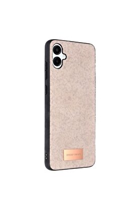 Ethab Ticaret Glb-Stl41414 Onegif Samsung Galaxy A06 Bright Simli Kapak - Pembe