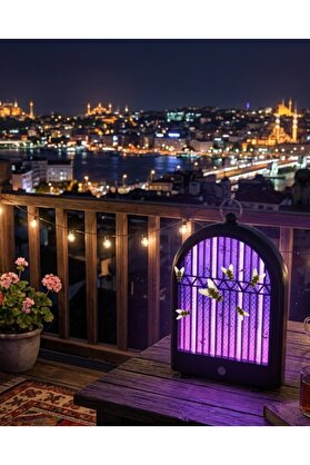 Ethab Giyim Şarjlı Uv Sivrisinek Öldürücü Lamba Sessiz Ve - Glst6341-7798