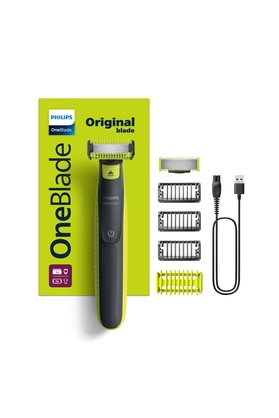 Philips OneBlade QP2824/10 Yüz& Vücut Hibrit Tıraş Makinesi Islak&Kuru 1 Yedek Bıçak 3 Sakal Tarağı