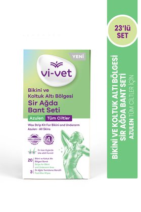 Vi-vet Vivet Bikini ve Koltuk Altı Sir Ağda Bant Seti