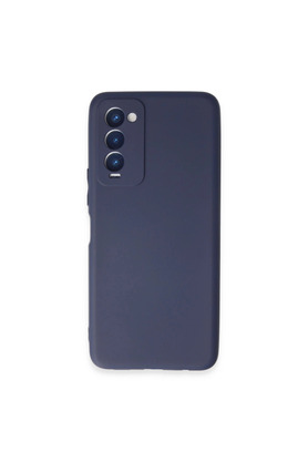 Evimdeyokyok Tecno Camon 18 Kılıf First Silikon - Lacivert