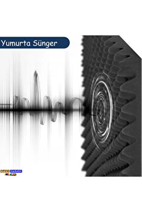 Evi̇mdeyokyok Akusti̇k Yumurta Sünger 60 Dns 30 Mm (Ebat 100X100 )