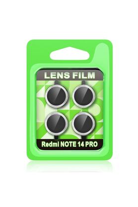 Ethab Ticaret Glb-Stl41414 Redmi Note 14 Pro 5G Raze Metal Kamera Lens - Gümüş
