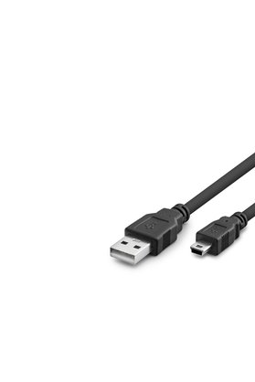 Evimdeyokyok Usb Mini V3/5Pin To Usb Kablo 50 Cm - Siyah Hdx7524
