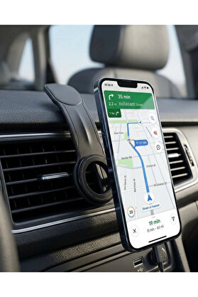 Store Güçlü Mıknatıslı Araç Telefon Tutucu 360° Döner Dashboard Standı