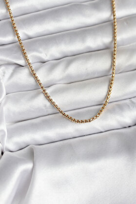 Ethab Giyim 14K Gold Renk Kaplama Zincir Model Cm Kadın Kolye 5886 - Glst4102-1308