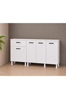 Visasconcept Tek Çekmeceli 180 Cm Çok Amaçlı Dolap