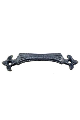 Ethab Ticaret Antika Tarz Dekoratif Pirinç Mobilya Kulbu - 27X115 Mm, Oksit