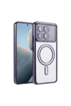 Ethab Ticaret Glb-Stl41414 Poco X6 Pro Joke Simli Magneticsafe Kılıf - Derin Mor