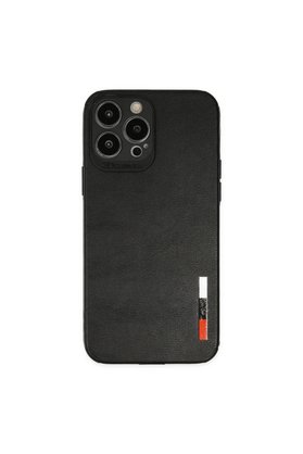 Ethab Ticaret Glb-Stl41414 Redmi Note 13 Pro 5G Kılıf Aras Deri Kapak - Siyah