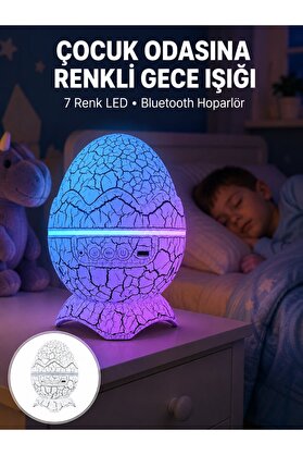 Etc Dinazor Yumurta Gece Lambası Yeni Nesil - Mıyng5429-8554
