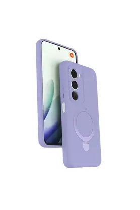 Ethab Ticaret Glb-Stl41414 Redmi 15 4G Regal Magsafe Standlı Kapak - Lila