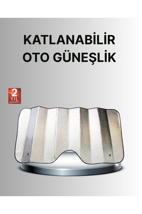 Ezere Katlanabilir Araba Güneşliği – Uv Işınlarına Karşı Maksimum Koruma - Karbul6913-8902