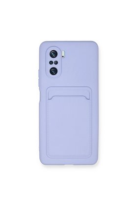 Evimdeyokyok Xiaomi Mi 11İ Kılıf Kelvin Kartvizitli Silikon - Lila