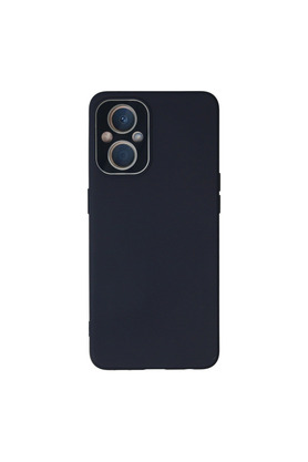 Evimdeyokyok Oppo Reno 7 Lite Kılıf Lansman Glass Kapak - Lacivert