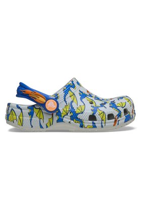 Crocs Classic Dragon Graphic Clog Çocuk Beyaz Günlük Stil Terlik 212514_1FT