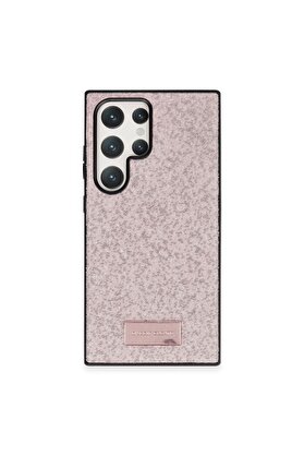 Ethab Ticaret Glb-Stl41414 Onegif Samsung Galaxy S23 Ultra Bright Simli Kapak - Pembe