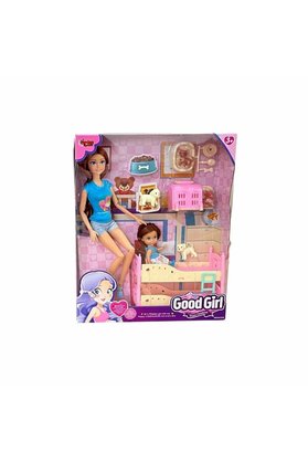 Ethab Ticaret Wg-C115112 Kutulu 29Cm Aksesuarlı Ranzalı Bebek - Oyuncak - 1 Adet
