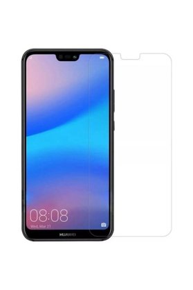 Ethab Ticaret Glb-Stl41414 Huawei P20 Lite Uyumlu Premium Ekran Koruyucu 9H Sert Temperli Kırılmaz Cam Koruma Şeff