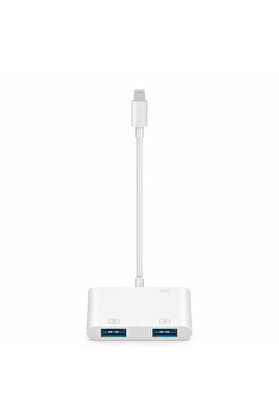 Evi̇mdeyokyok Zr540 2 Usb 1 Li̇ghtni̇ng Camera Adapter