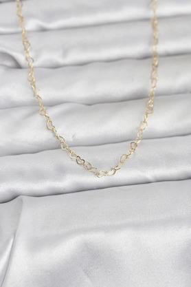 Ethab Giyim Cm 14K Gold Renk Kalp Zincirli 60 Cm Kadın Kolye 5886 - Glst3418-1290