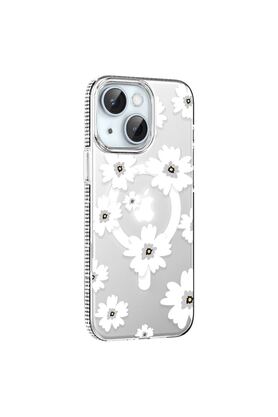 Ethab Ticaret Glb-Stl41414 Joko İphone 14 Floral Magsafe Kapak - Beyaz