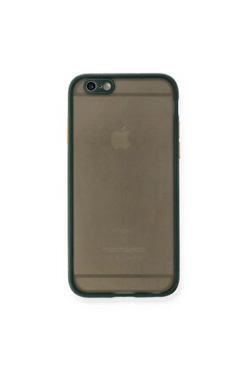 Ethab Ticaret Glb-Stl41414 İphone 6 Kılıf Montreal Silikon Kapak - Yeşil