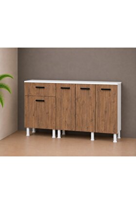 Visasconcept Tek Çekmeceli 180 Cm Çok Amaçlı Dolap