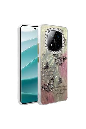 Ethab Ticaret Glb-Stl41414 Redmi Note 14 Pro 4G Kılıf Blade Aynalı Desenli Kapak - Desen 6