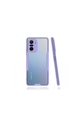 Evimdeyokyok Xiaomi Poco F3 Kılıf Platin Silikon - Lila