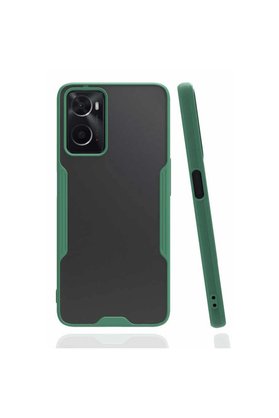 Evimdeyokyok Oppo A96 Kılıf Platin Silikon - Yeşil