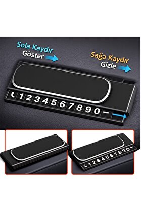 Go İthalat Kayar Kapaklı Torpido Üstü Fosforlu Numaratör () Glbl-Stl57839