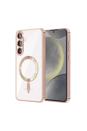 Evimdeyokyok Samsung Galaxy S25 Fe Kross Magneticsafe Kapak - Rose